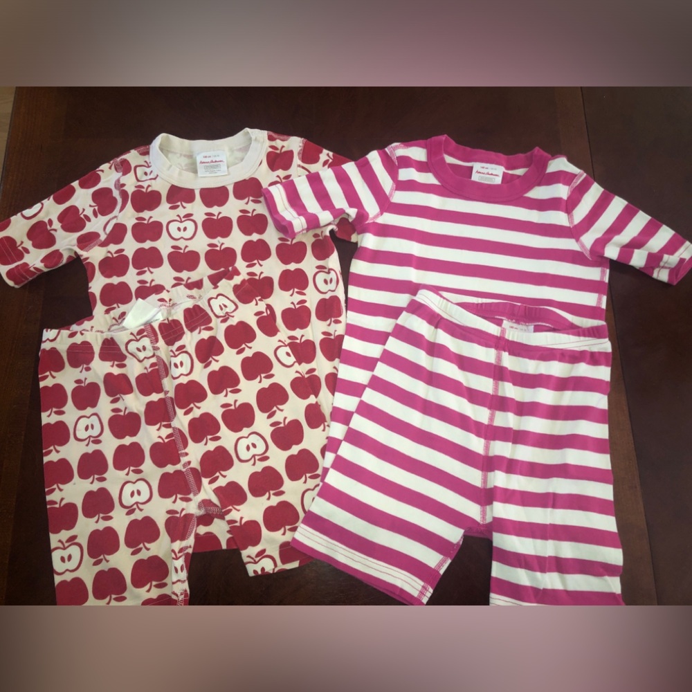 Hanna Andersson short John pajamas size 140 10